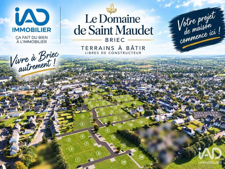 Vente Terrain 417 m&sup2; — photo 1