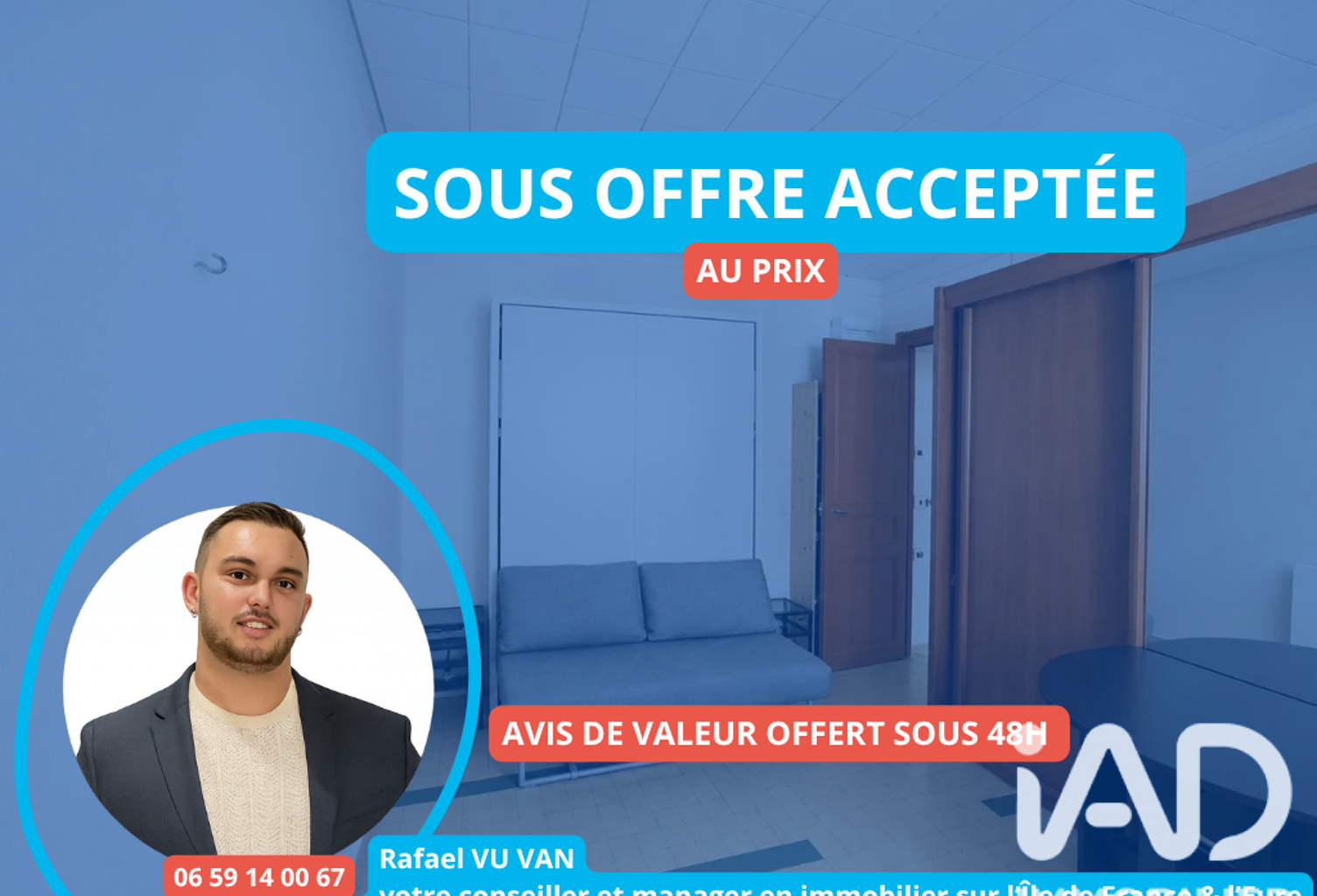 Vente Appartement 1 pièce — photo 1