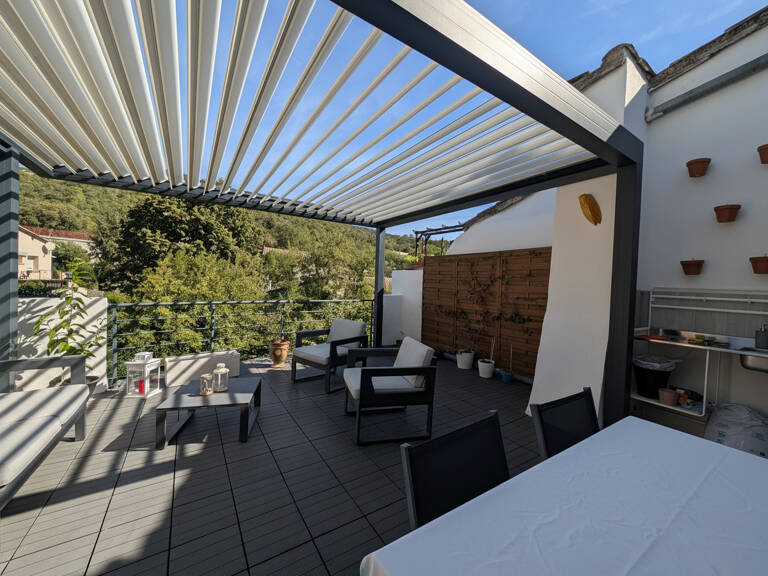 À VENDRE- MAISON DE VILLAGE  avec ROOF TOP et JACCUZI- ST HIPPLOYTE DU FORT — photo 1