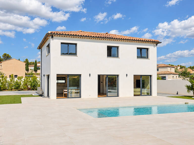 VILLA CONTEMPORAINE NEUVE   150 M2   TERRAIN 1 200 M2   PISCINE   VENDUE ENTIÈREMENT MEUBLÉE — photo 1