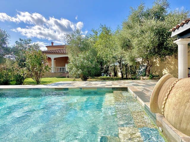 Villa familiale avec piscine à Saint-Hilaire-de-Brethmas — photo du bien