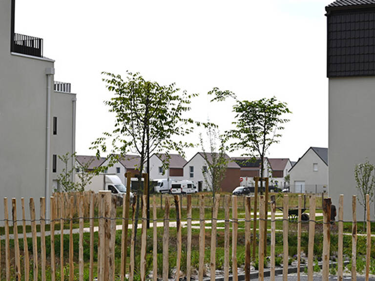 Courseulles-sur-Mer quartier vers en bord de mer — photo 1