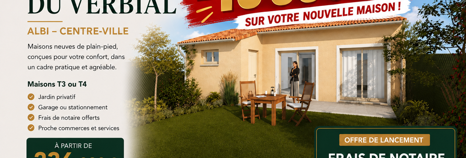 Maison 3 Pièces 65 m² à vendre à Albi (81000)