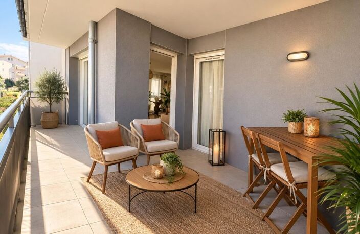 REIGNIER T2 50 M² AVEC BALCON 11 M² PARKING & CAVE DANS UNE — photo 2