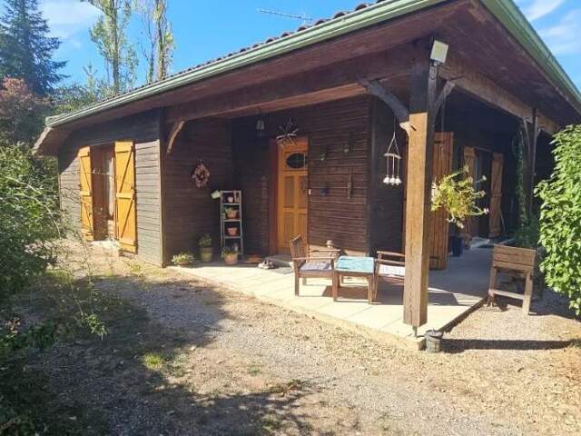 Charmante maison bois T4 à Castéra-Verduzan, 93 m² — photo du bien