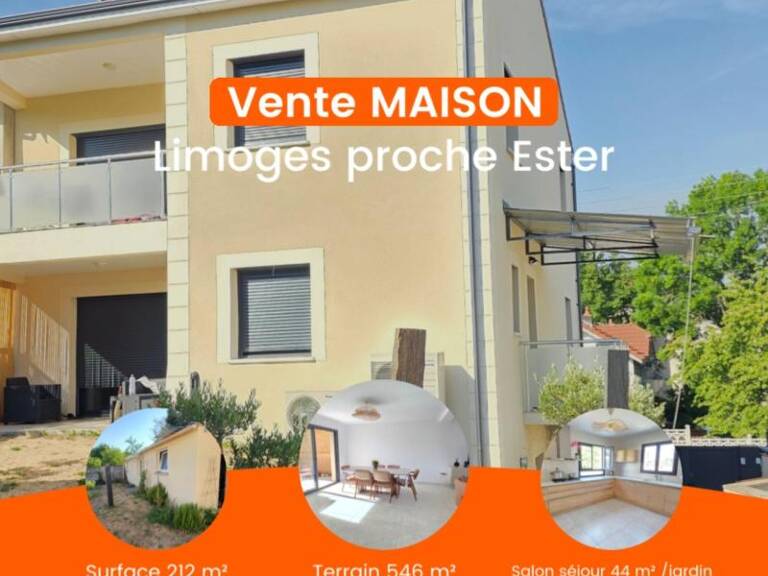 EXCLUSIVITE PROCHE CINEMA ESTER MAISON DE TYPE 7 RECENTE AVEC JARDIN ET DEPENDANCE - IDEAL GRANDE FAMILLE — photo 1