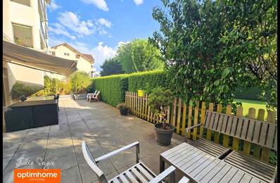 T3 Cessy centre en rez-de-jardin avec terrasse de 57 m², garage, cave et parking — photo du bien