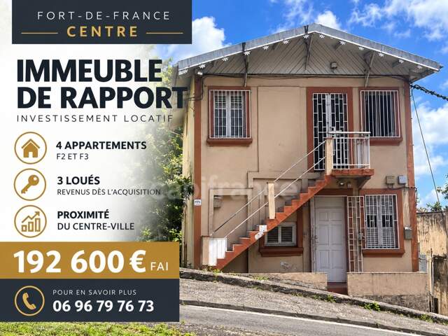 Immeuble de rapport à Fort-de-France – 4 appartements, 3 déjà loués — photo du bien