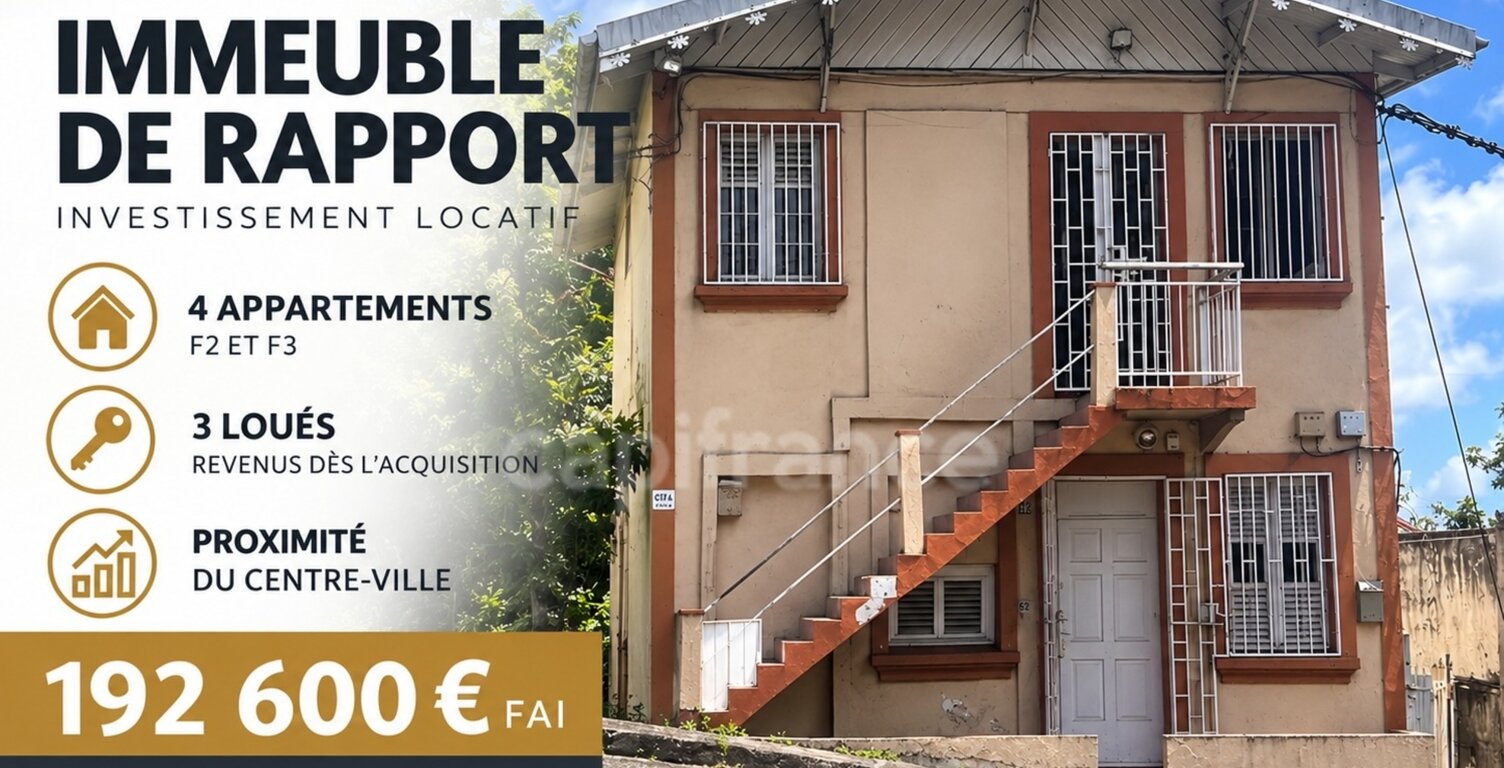 Immeuble de rapport à vendre FORT DE FRANCE (972) — photo 1