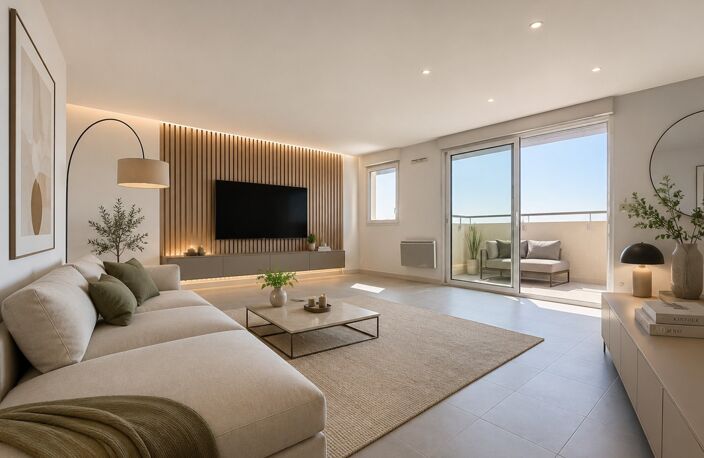 MONTPELLIER (34080) - Appartement à vendre 3 pièces DUPLEX de 71 m2 + 2 terrasses + 2 parkings sécurisés — photo 4