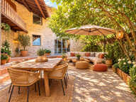 Maison de village à vendre de 167m2 (4 chambres) avec grande terrasse sans vis à vis à SAINTE CROIX DE QUINTILLARGUES (34270) — photo 2