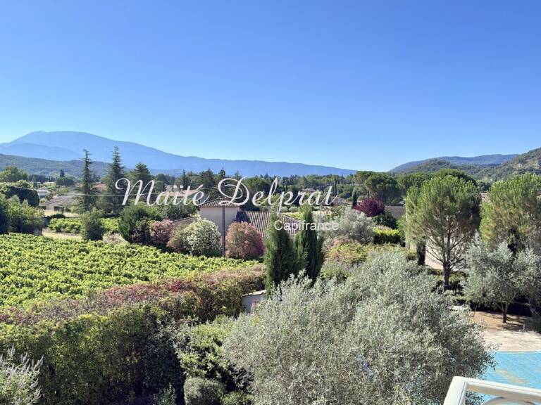 VILLA D’ARCHITECTE 230 M² AVEC PISCINE CHAUFFÉE ET VUE PANORAMIQUE – VAISON-LA-ROMAINE (84) — photo 1