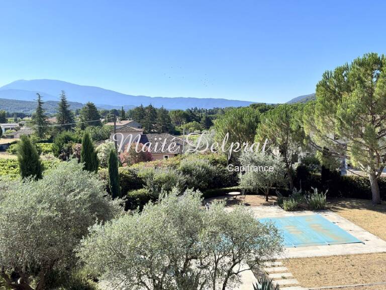 VILLA D’ARCHITECTE 230 M² AVEC PISCINE CHAUFFÉE ET VUE PANORAMIQUE – VAISON-LA-ROMAINE (84) — photo 1