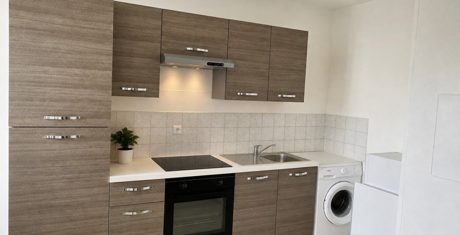 T2 35,32 m² – 8ᵉ étage – Parking – Vendu loué – Les Jardins du Prieuré — photo 1