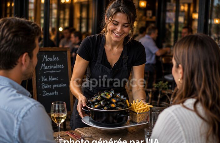 LILLE (59) - Restaurant avec Licence IV 110 couverts avec terrasse de 100 places assises - CA plus de 750 K€ HT — photo 2