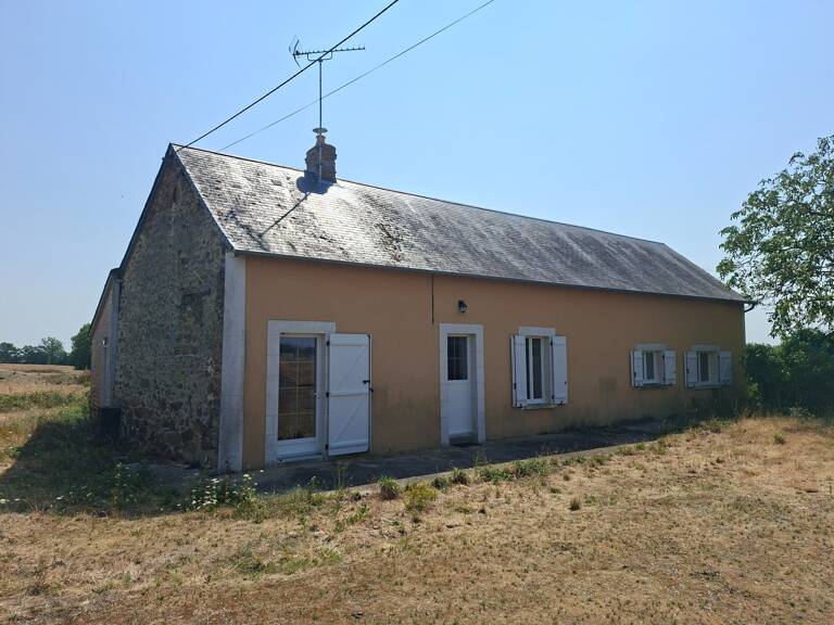 Longère au milieu de champs, Proche Saint Léonard des Bois, 1500 à 7000 m2 terrain sans supp prix, combles aménageables — photo 1