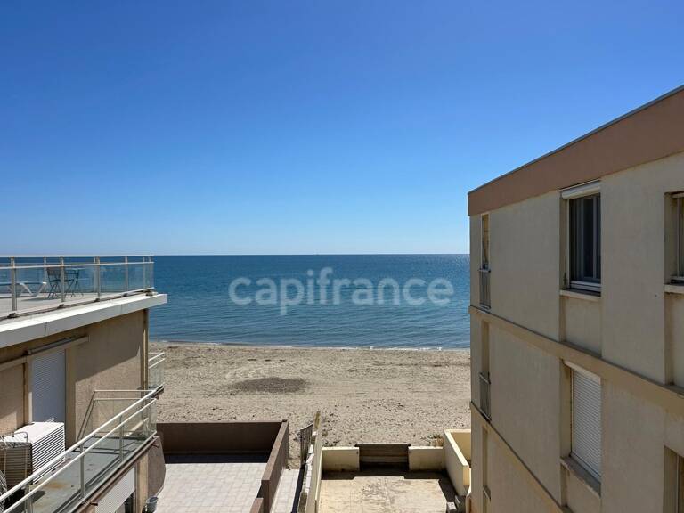 Appartement à vendre 2 pièces PALAVAS LES FLOTS (34) PREMIÈRE LIGNE – T2 TRAVERSANT – VUE MER EXCEPTIONNELLE – ACCÈS DIRECT PLAGE — photo 1