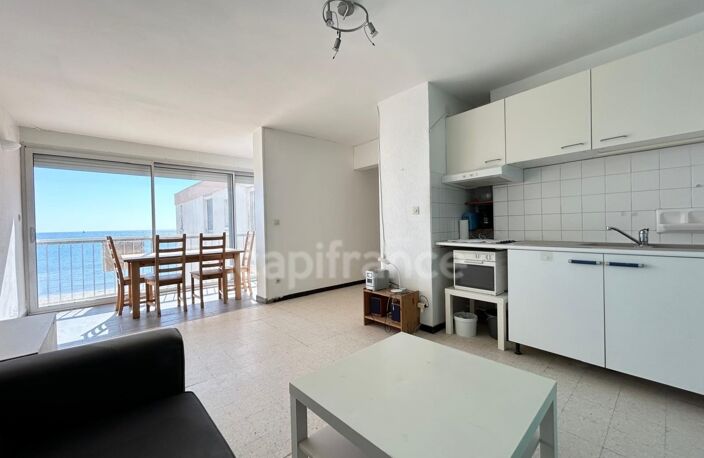 Appartement à vendre 2 pièces PALAVAS LES FLOTS (34) PREMIÈRE LIGNE – T2 TRAVERSANT – VUE MER EXCEPTIONNELLE – ACCÈS DIRECT PLAGE — photo 4