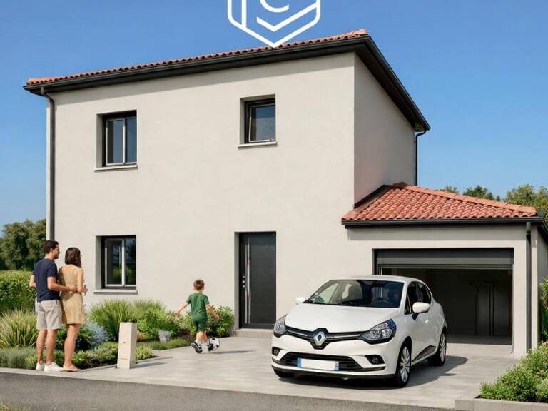 Projet d'une maison 85m2 avec garage à Ambérieu-en-bugey — photo 1