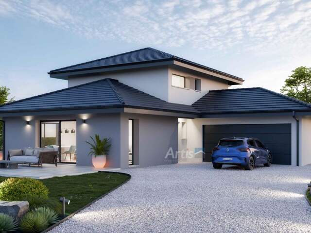 CESSY (Tutegny) - Terrain 675 m² + Maison ARTIS 145m² avec Garage Double — photo du bien