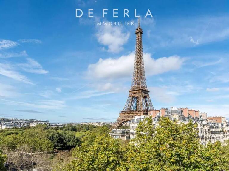 DERNIER ÉTAGE – VUE TOUR EIFFEL – TRÈS LUMINEUX – CHAMP DE MARS — photo 1