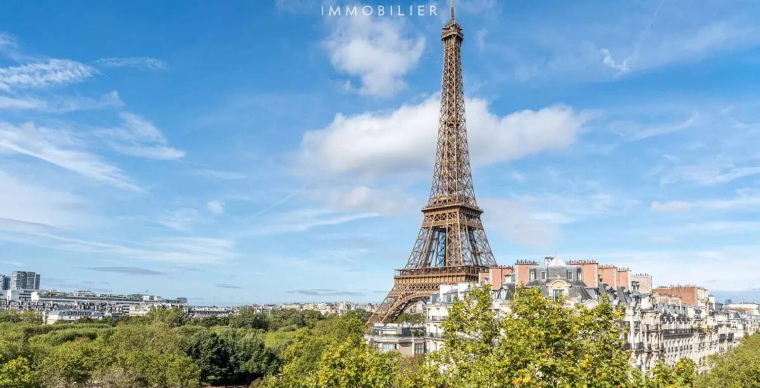 DERNIER ÉTAGE – VUE TOUR EIFFEL – TRÈS LUMINEUX – CHAMP DE MARS — photo 1