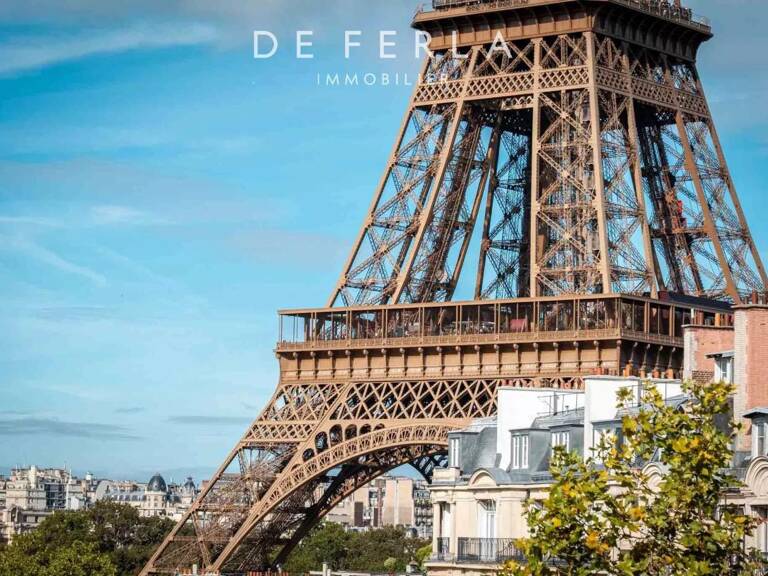 DERNIER ÉTAGE – VUE TOUR EIFFEL – TRÈS LUMINEUX – CHAMP DE MARS — photo 1
