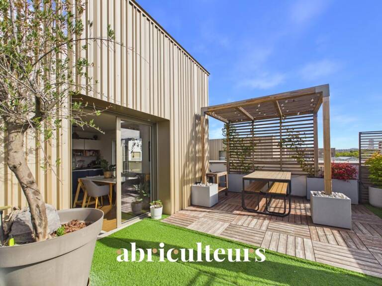 Superbe duplex esprit « maison sur le toit  » 96 m² + 70 m² de terrasses plein Sud en vente à Asnières-sur-Seine (92600) — photo 1