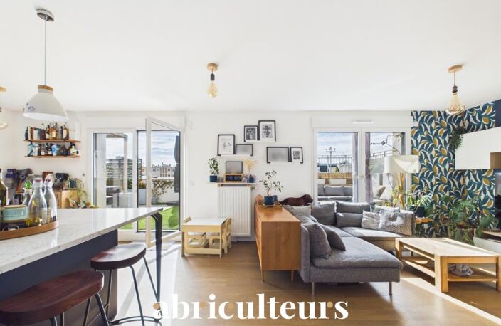 Superbe duplex esprit « maison sur le toit  » 96 m² + 70 m² de terrasses plein Sud en vente à Asnières-sur-Seine (92600) — photo 2