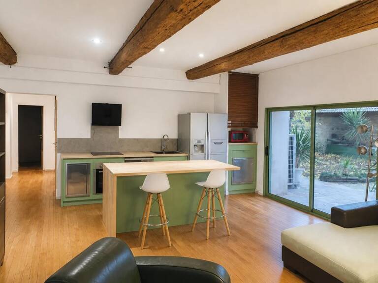 Charme ancien à Pignan : appartement 98 m² avec jardin — photo 1