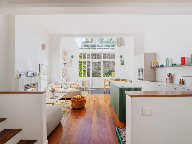 Maison en pierre rénovée de 142m² avec jardin – Saint Seurin — photo du bien