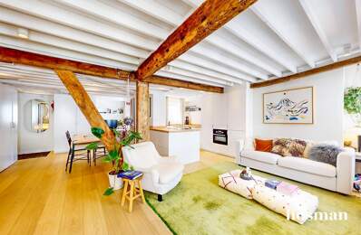PARIS 20 ème - Rue de Tourtille - Magnifique Loft totalement rénové — photo du bien