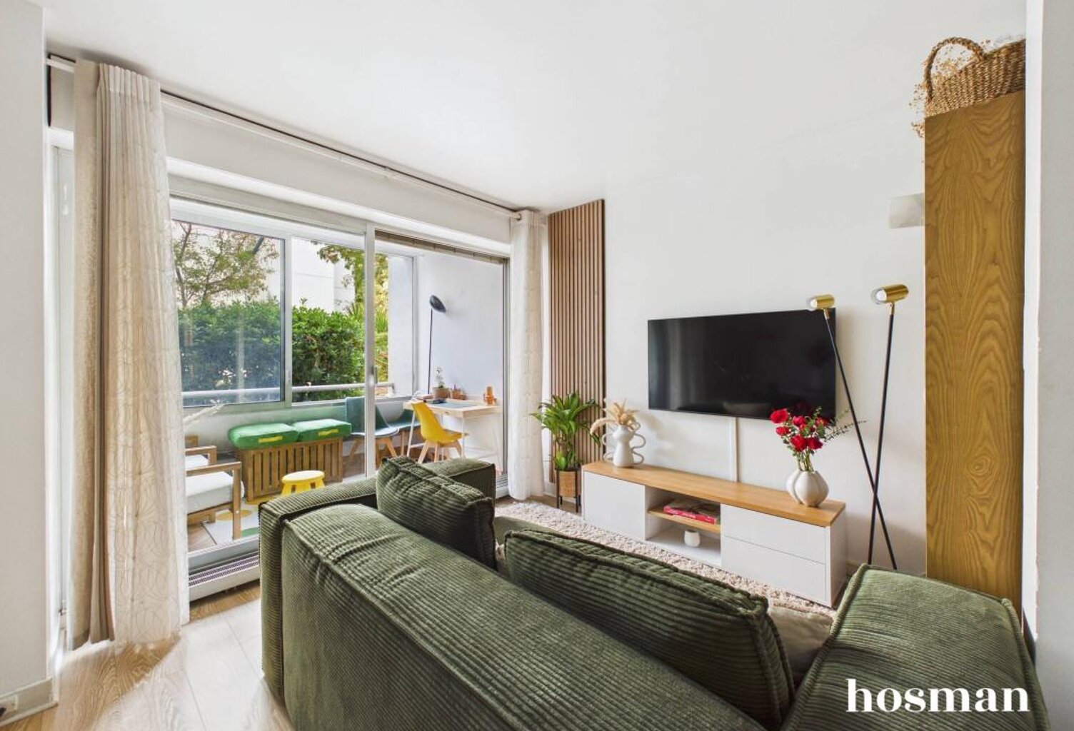 Appartement 3 pièces de 47m² avec balcon et terrasse - Rue Lecourbe, Paris — photo 1
