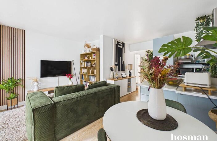 Appartement 3 pièces de 47m² avec balcon et terrasse - Rue Lecourbe, Paris — photo 4