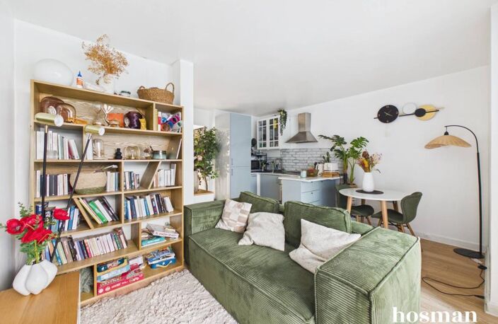 Appartement 3 pièces de 47m² avec balcon et terrasse - Rue Lecourbe, Paris — photo 5
