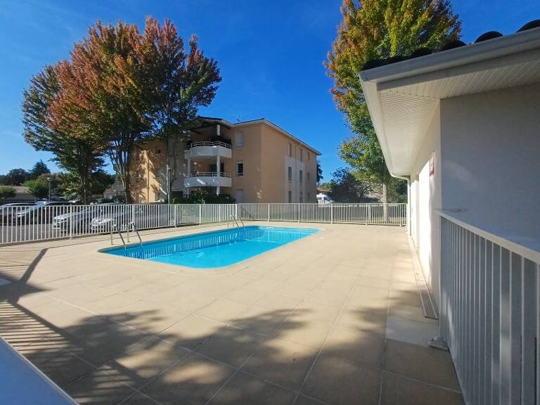 T3 meublé à louer avec balcon - piscine - SAINT PIERRE DU MONT — photo 1