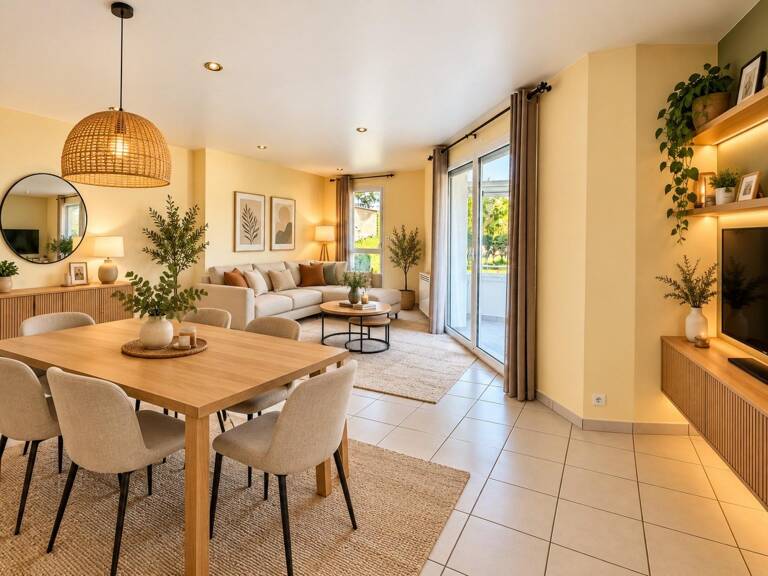 DUPLEX 4 CHAMBRES AVEC JARDIN PRIVATIF ET GARAGE — photo 1