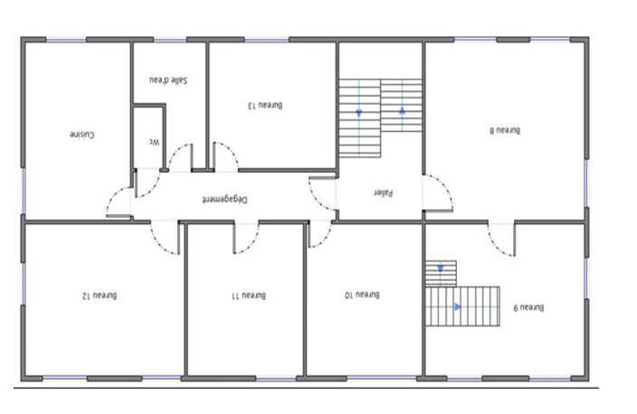 Immeuble de bureaux Lagny sur Marne 14 pièce(s) 555 m2 — photo 5