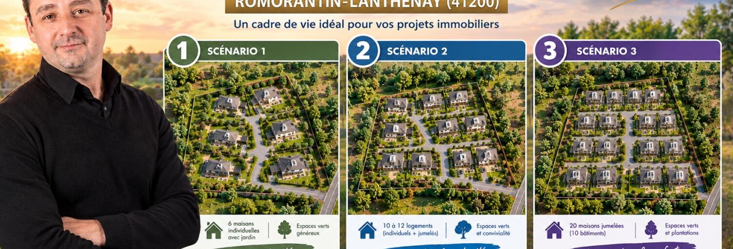 Terrain  4230 m² à vendre à Romorantin-Lanthenay (41200)