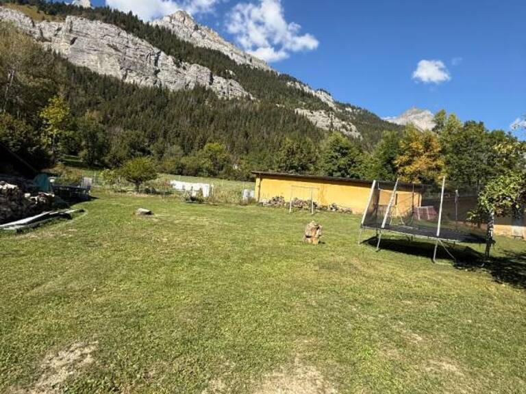 EXCLUSIVITÉ, PASSY ,PLATEAU D'ASSY Terrain constructible de 866 M2 + 5 Garages box fermés , 350 000 Euros — photo 1