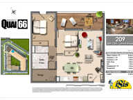 Appartement T3 proximité commerces et port de Canet — photo 4