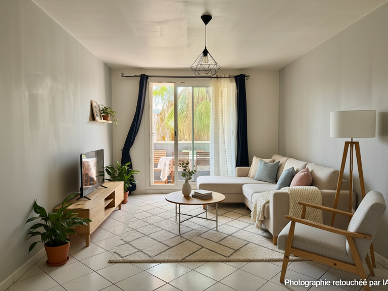 HYÈRES GARE   T2 DE 57 M2 AVEC BALCON - RESIDENCE AVEC ASCEN — photo 1