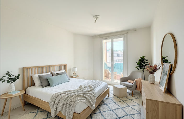 HYÈRES GARE   T2 DE 57 M2 AVEC BALCON - RESIDENCE AVEC ASCEN — photo 5