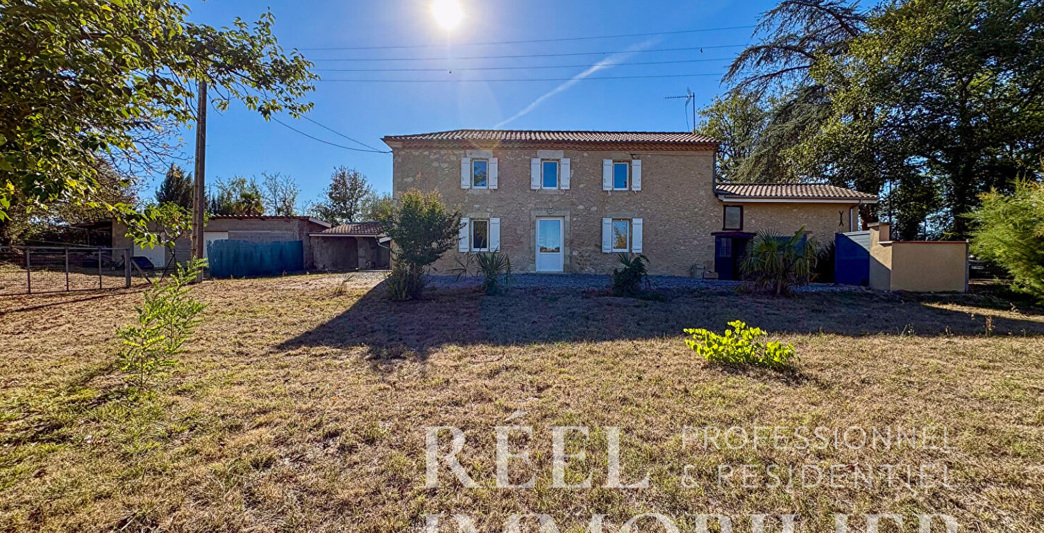 Maison en pierre dans la campagne gersoise , 3 chambres , Caillavet — photo 1