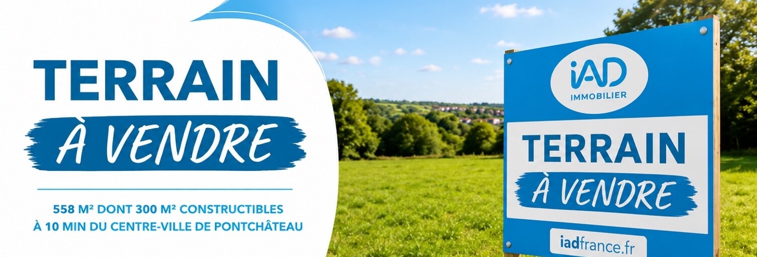 Terrain  558 m² à vendre à Pontchâteau (44160)