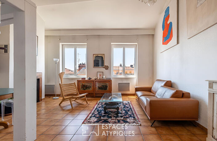 Duplex en dernier étage avec vue Fourvière — photo 4