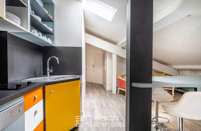 Très bel appartement en dernier étage au coeur des pentes de la Croix-Rousse — photo du bien