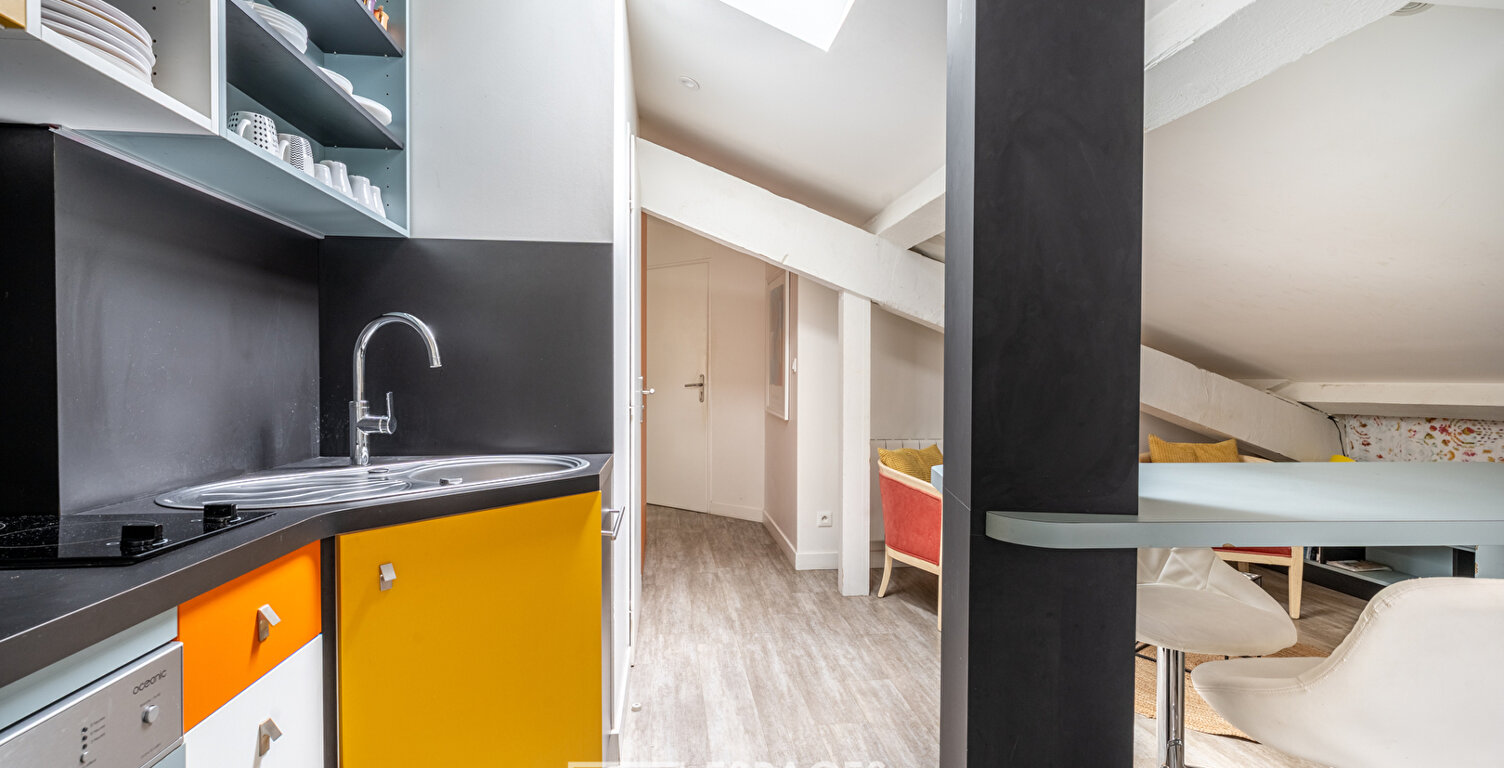 Très bel appartement en dernier étage au coeur des pentes de la Croix-Rousse — photo 1
