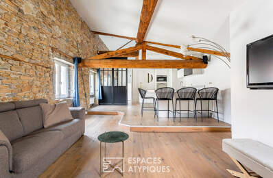 Duplex rénové en dernier étage — photo du bien