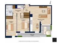 Vente Appartement 3 Pièces 67 m2 avec Terrasse - Quartier Breteuil - Marseille 6 — photo 4